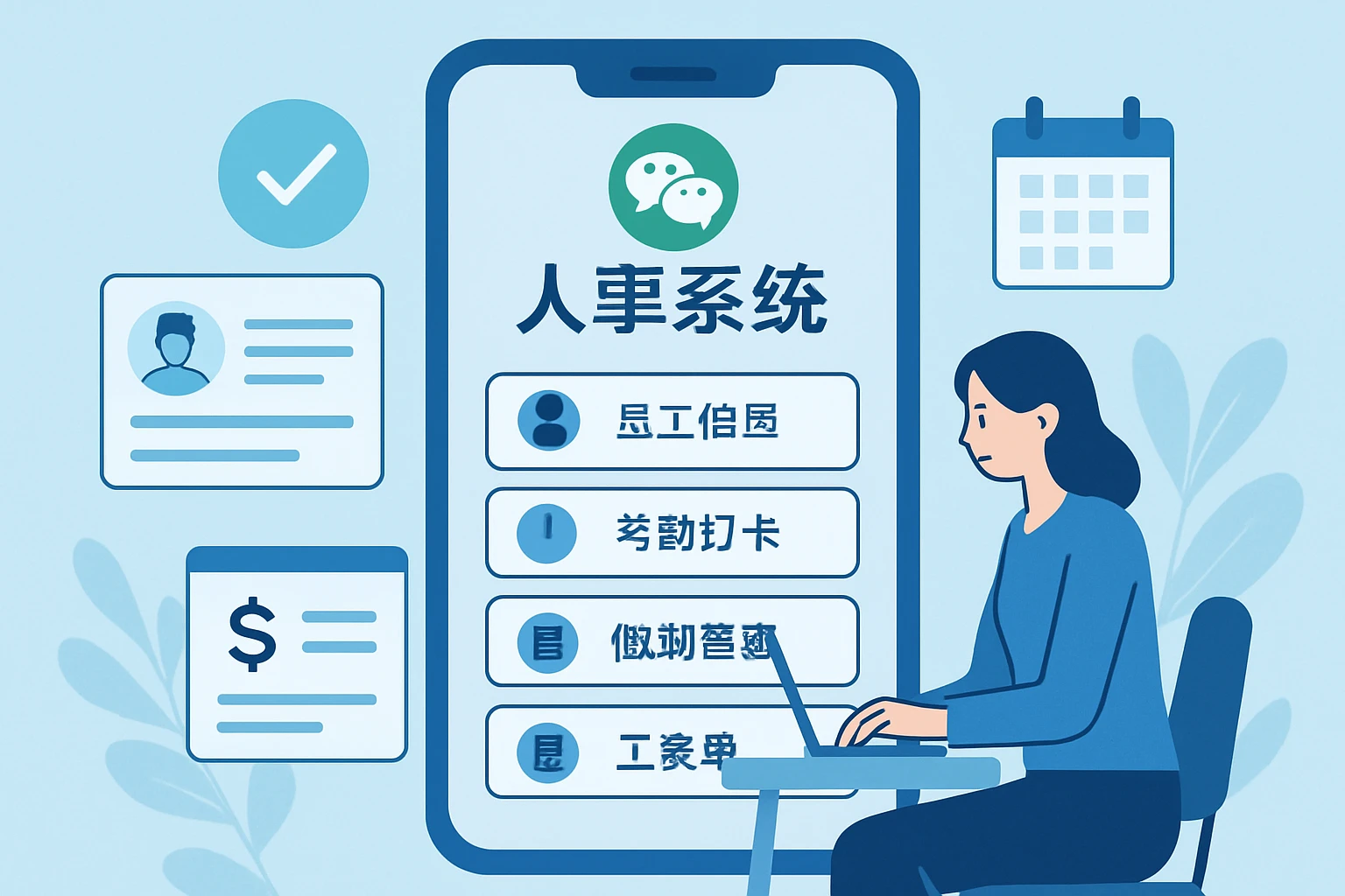 微信人事系统的便捷性应用