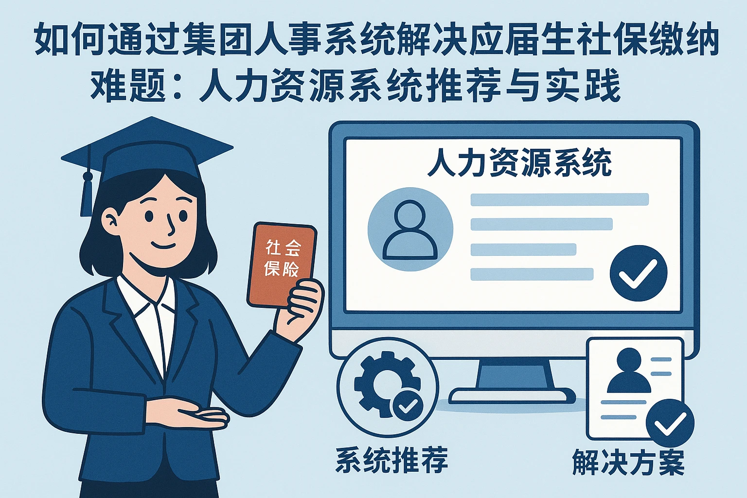 如何通过集团人事系统解决应届生社保缴纳难题：人力资源系统推荐与实践
