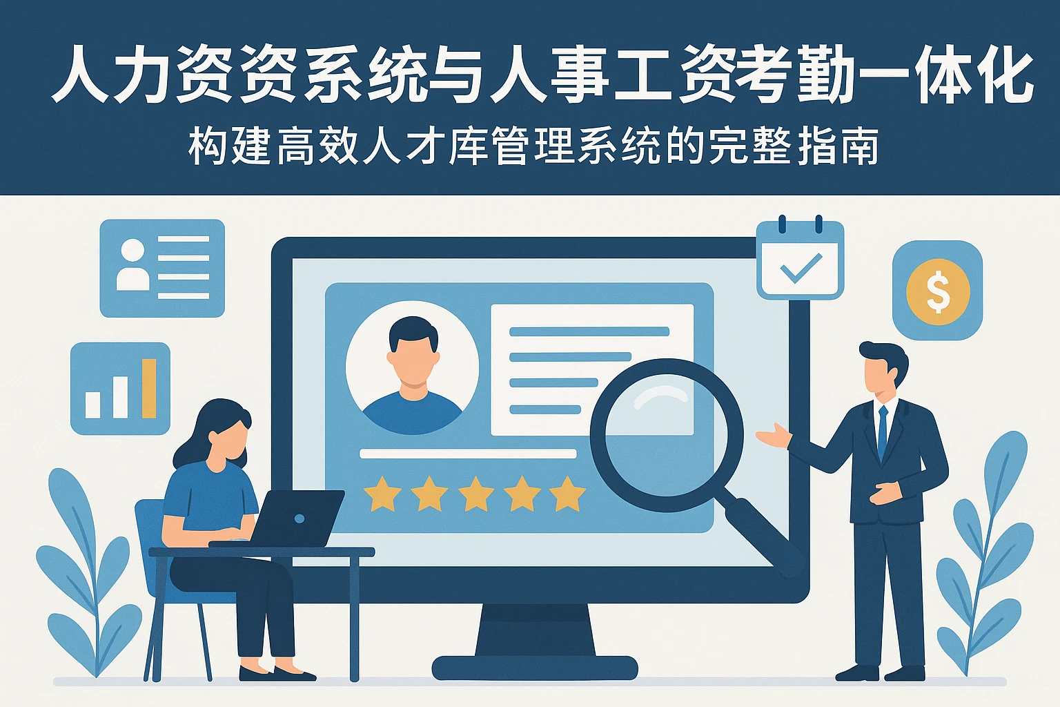 人力资源系统与人事工资考勤一体化系统：构建高效人才库管理系统的完整指南