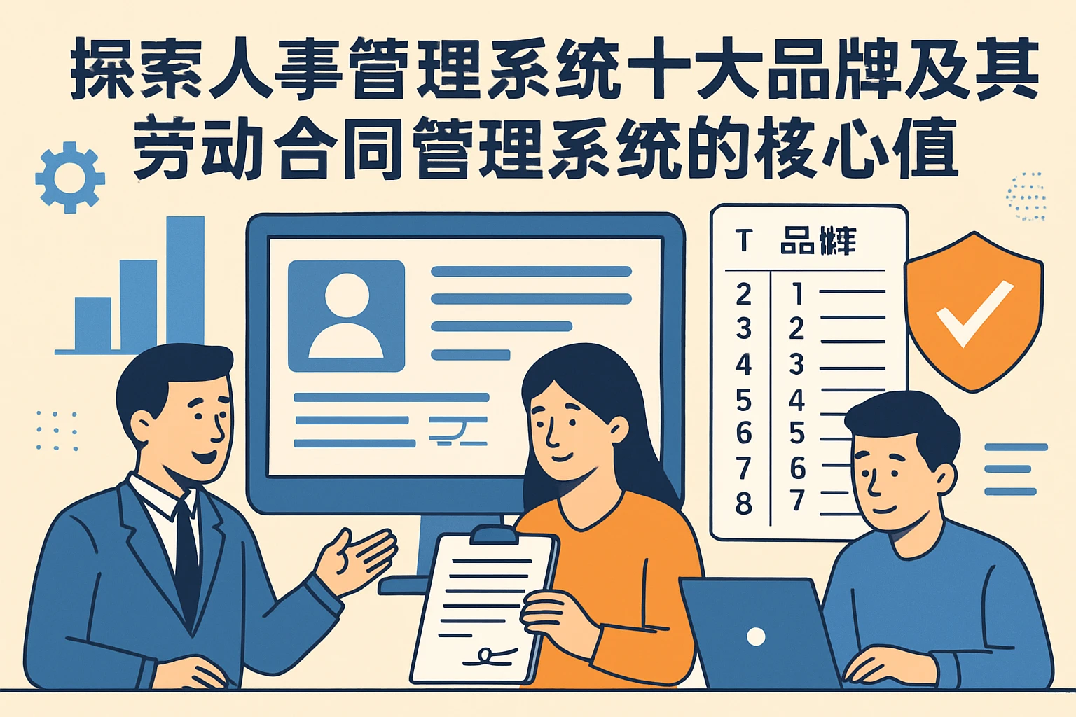 探索人事管理系统十大品牌及其劳动合同管理系统的核心价值