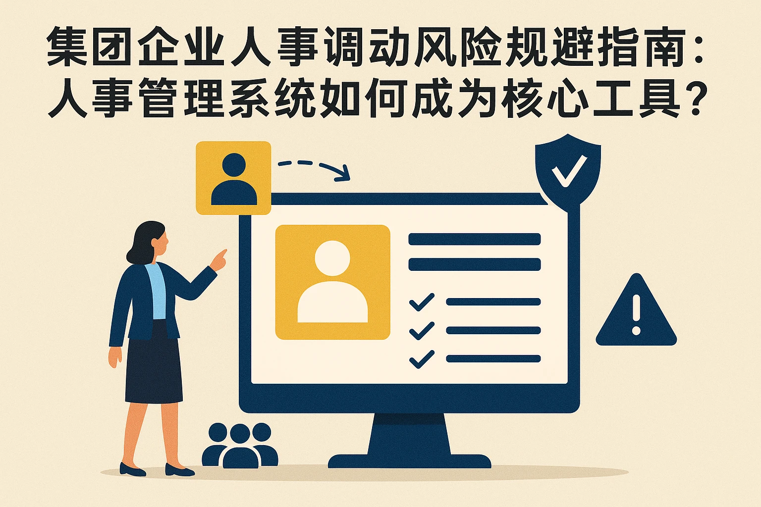 集团企业人事调动风险规避指南:人事管理系统如何成为核心工具?