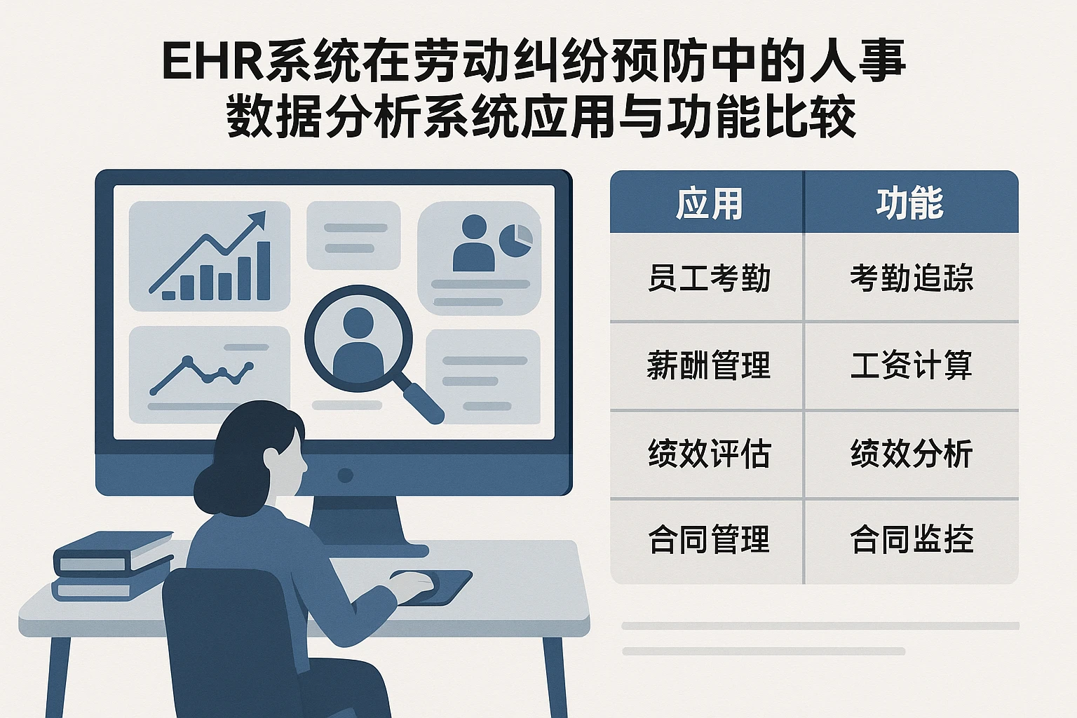 EHR系统在劳动纠纷预防中的人事数据分析系统应用与功能比较