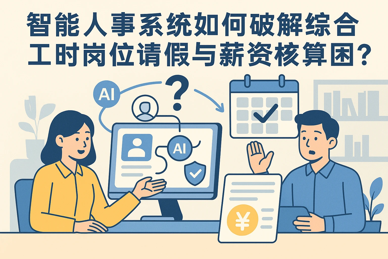 智能人事系统如何破解综合工时岗位请假与薪资核算困局？