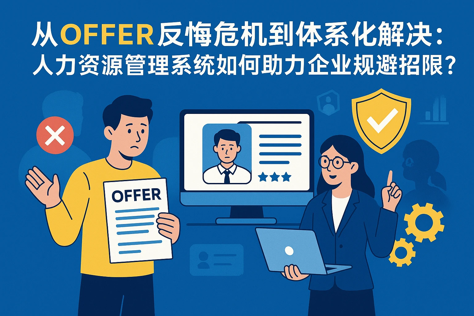 从offer反悔危机到体系化解决：人力资源管理系统如何助力企业规避招聘风险？