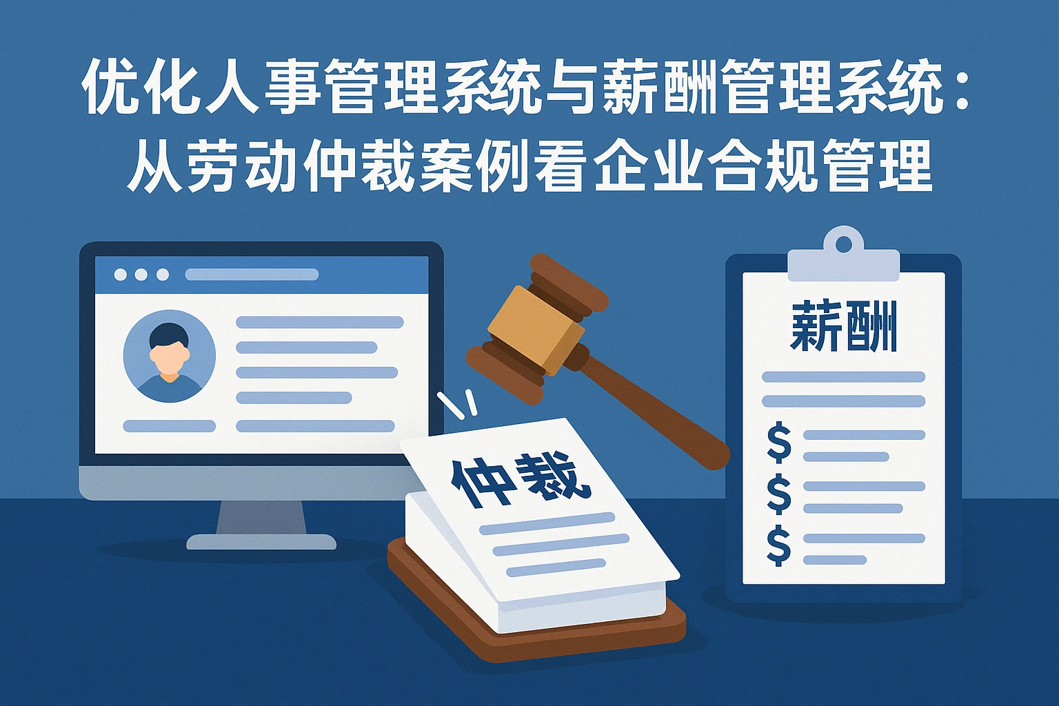 优化人事管理系统与薪酬管理系统：从劳动仲裁案例看企业合规管理