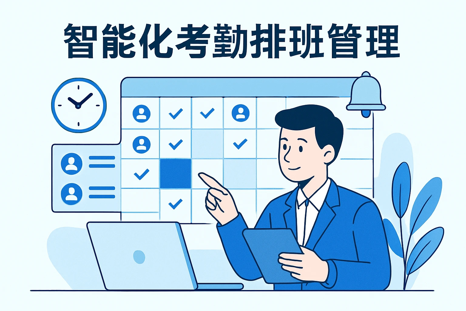 智能化考勤排班管理