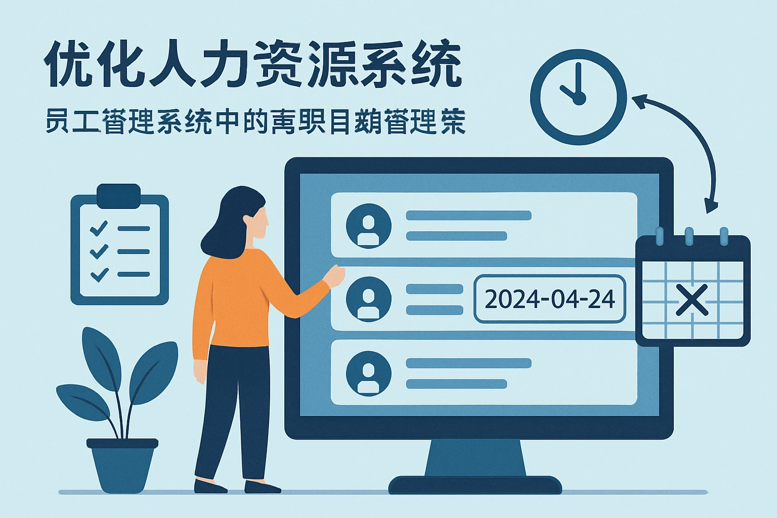 优化人力资源系统：员工管理系统中的离职日期管理策略