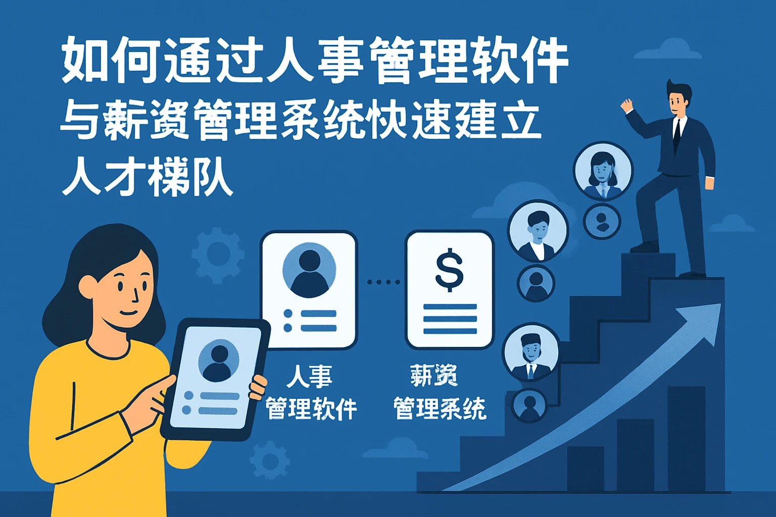 如何通过人事管理软件与薪资管理系统快速建立人才梯队