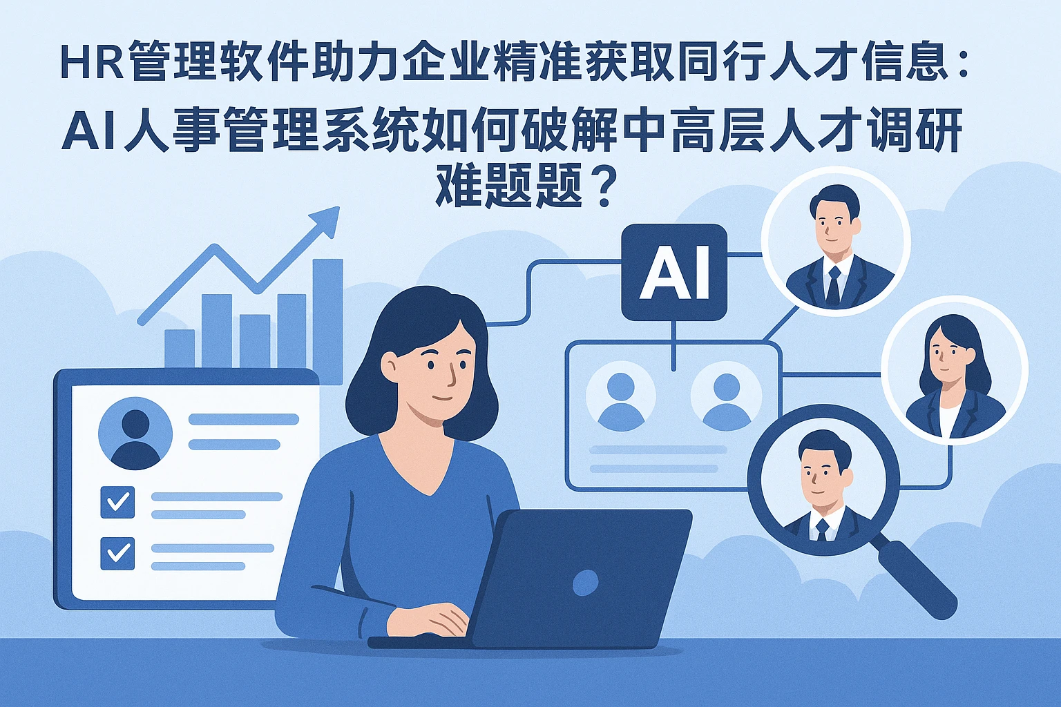 HR管理软件助力企业精准获取同行人才信息:AI人事管理系统如何破解中高层人才调研难题?