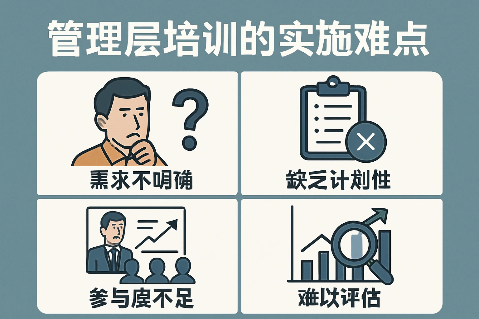 管理层培训的实施难点