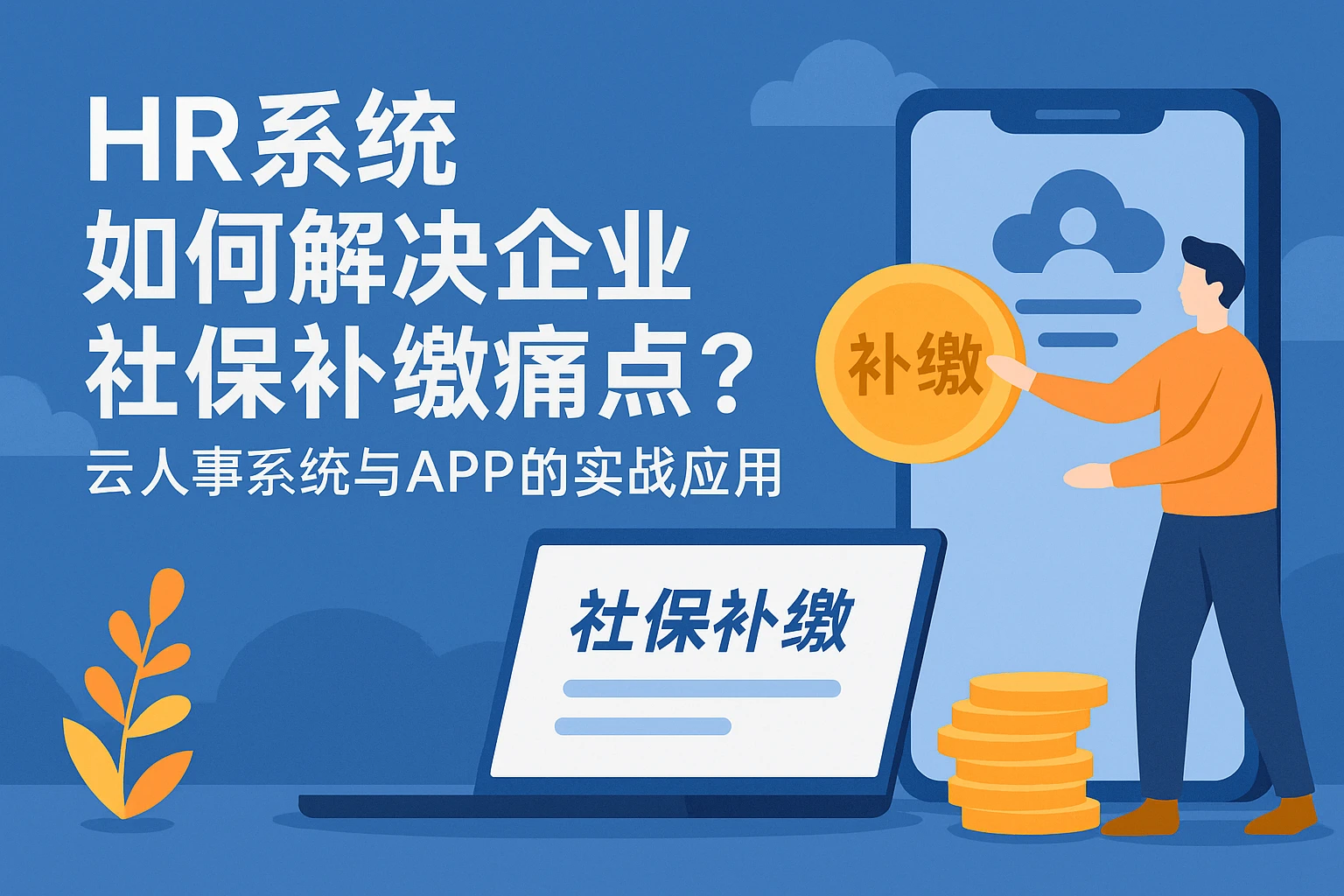 HR系统如何解决企业社保补缴痛点?云人事系统与APP的实战应用