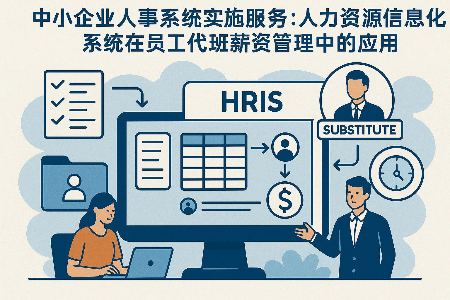 中小企业人事系统实施服务：人力资源信息化系统在员工代班薪资管理中的应用