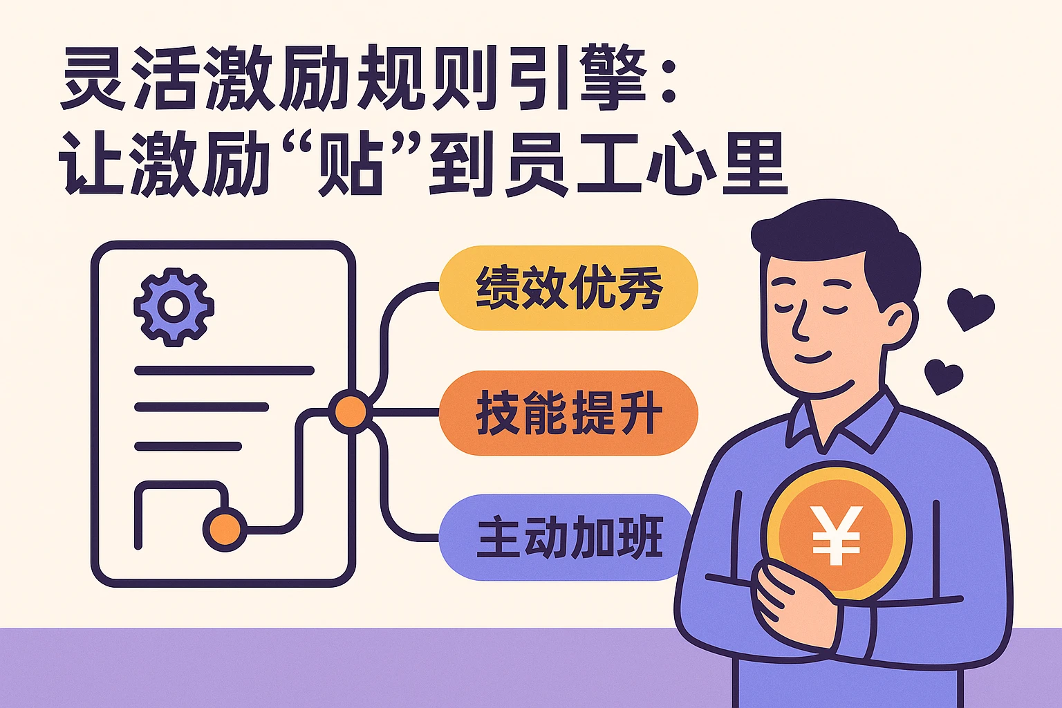 2. 灵活激励规则引擎：让激励“贴”到员工心里
