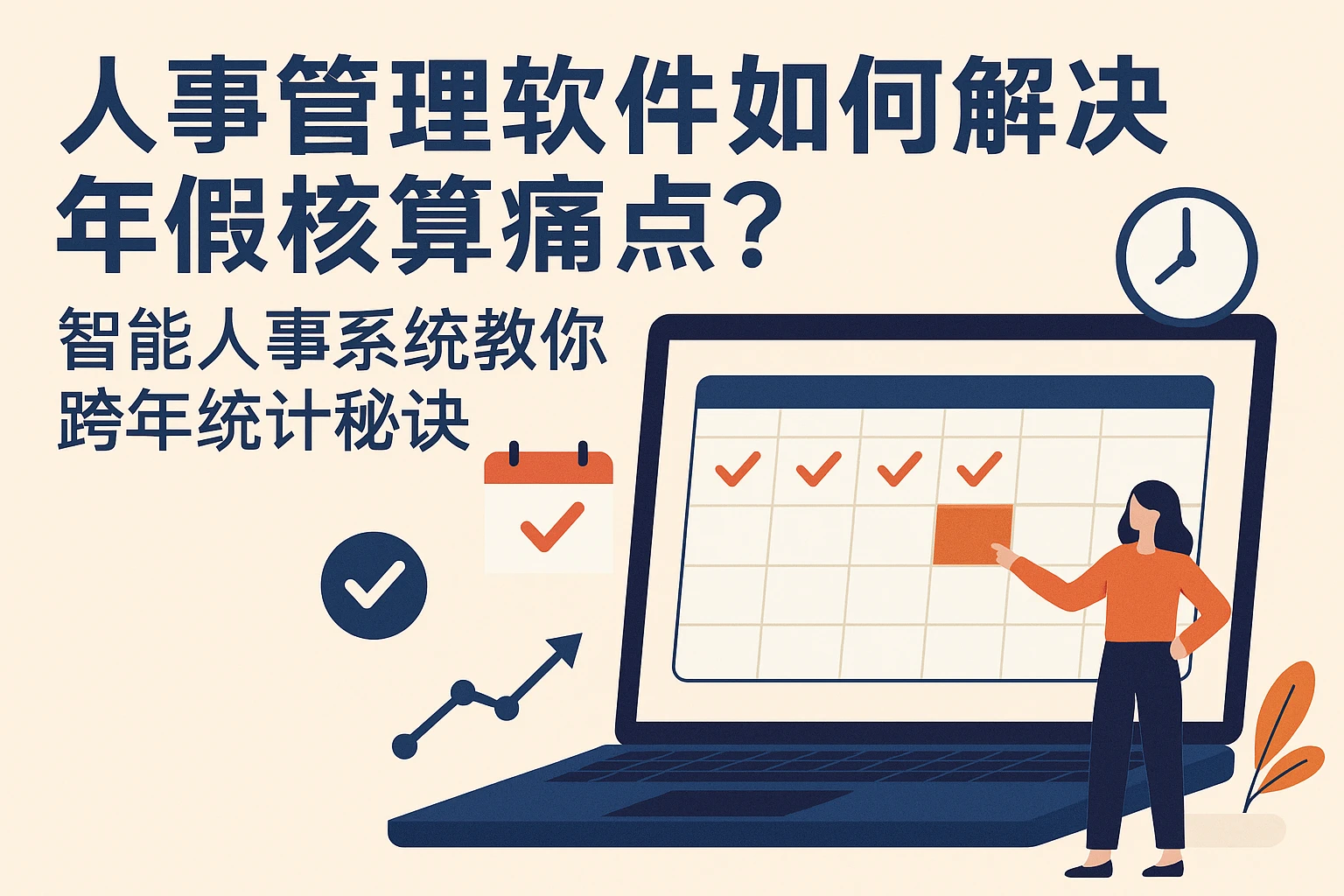 人事管理软件如何解决年假核算痛点？智能人事系统教你跨年统计秘诀