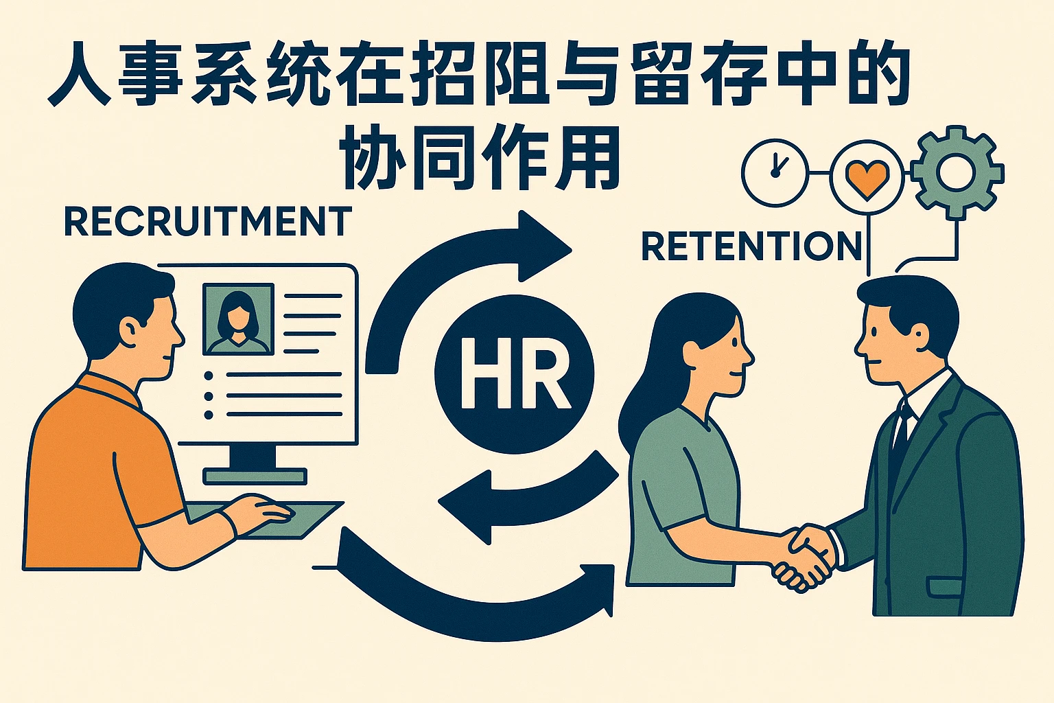 人事系统在招聘与留存中的协同作用