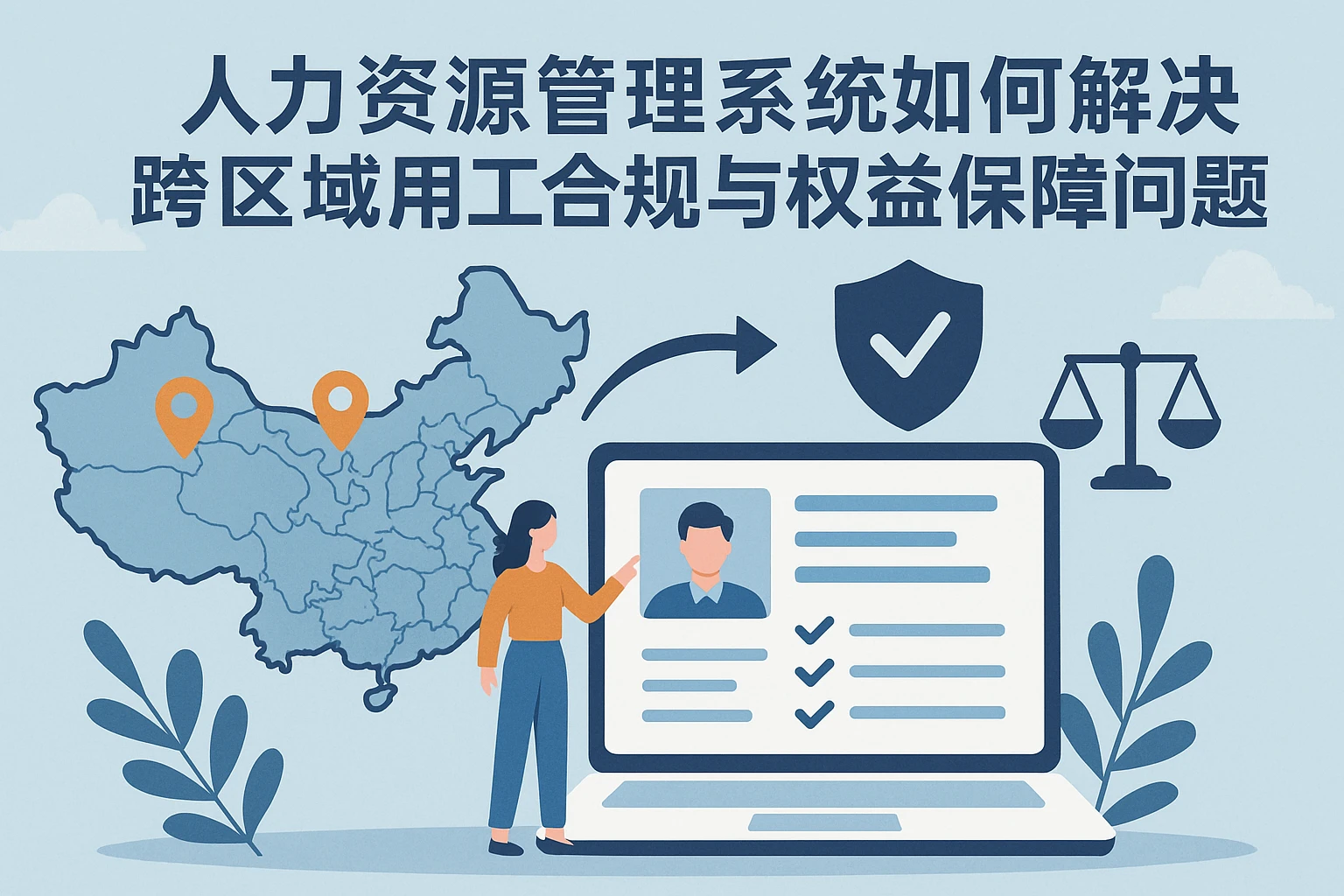 人力资源管理系统如何解决跨区域用工合规与权益保障问题