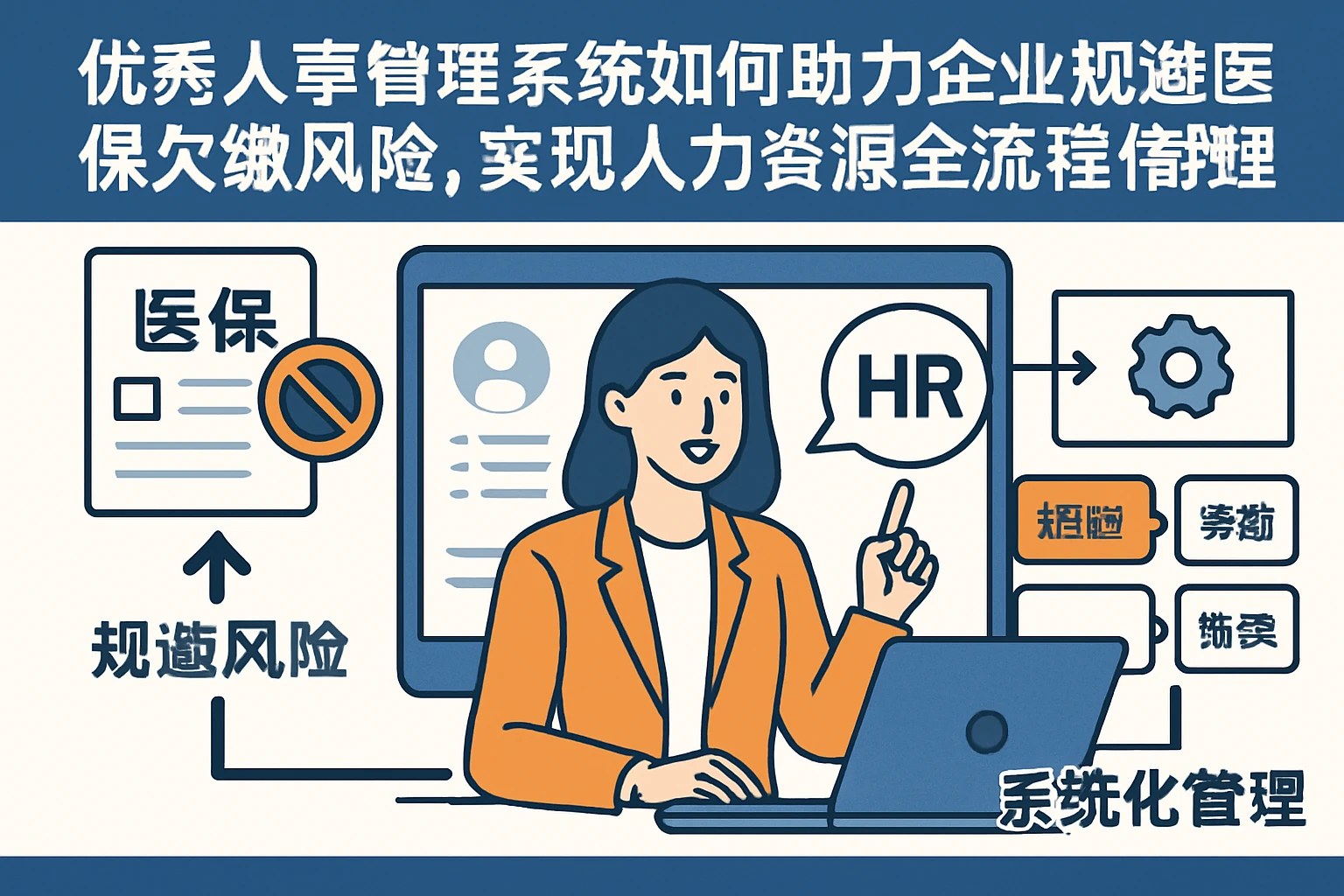 优秀人事管理系统如何助力企业规避医保欠缴风险，实现人力资源全流程系统化管理