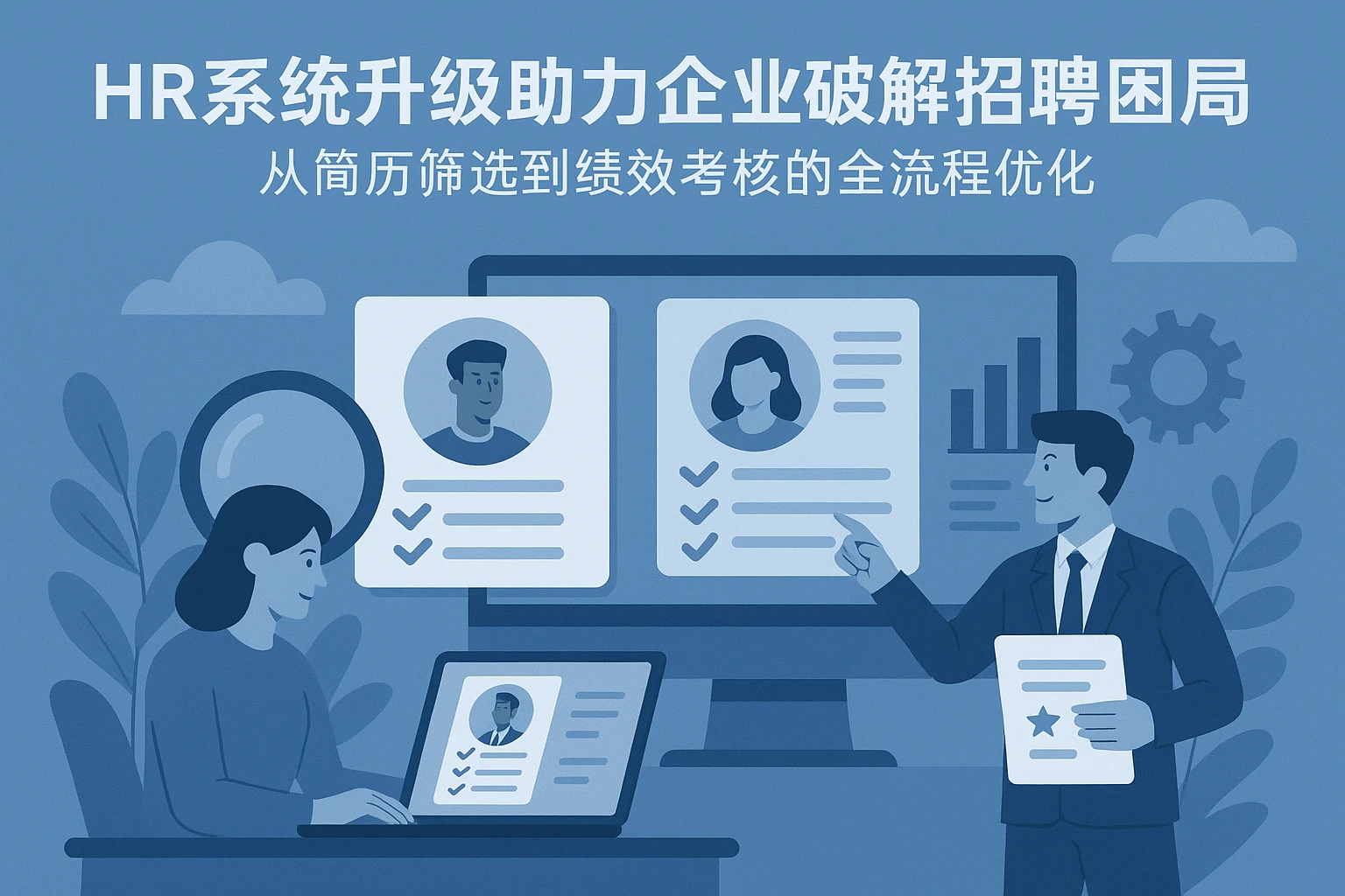 HR系统升级助力企业破解招聘困局:从简历筛选到绩效考核的全流程优化