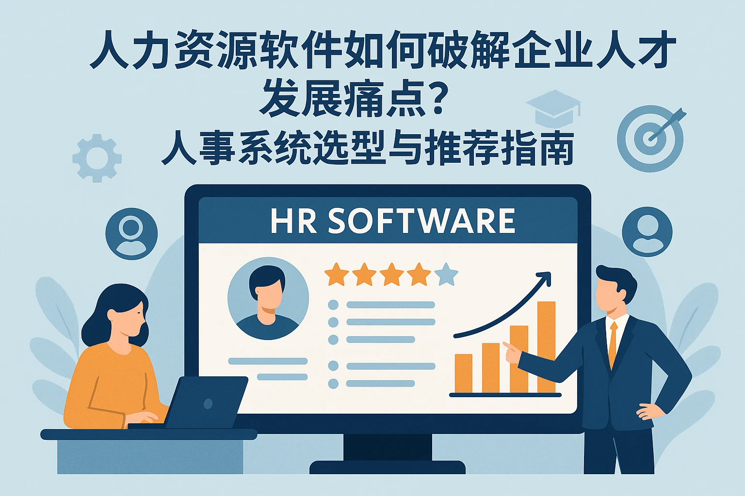 人力资源软件如何破解企业人才发展痛点？人事系统选型与推荐指南