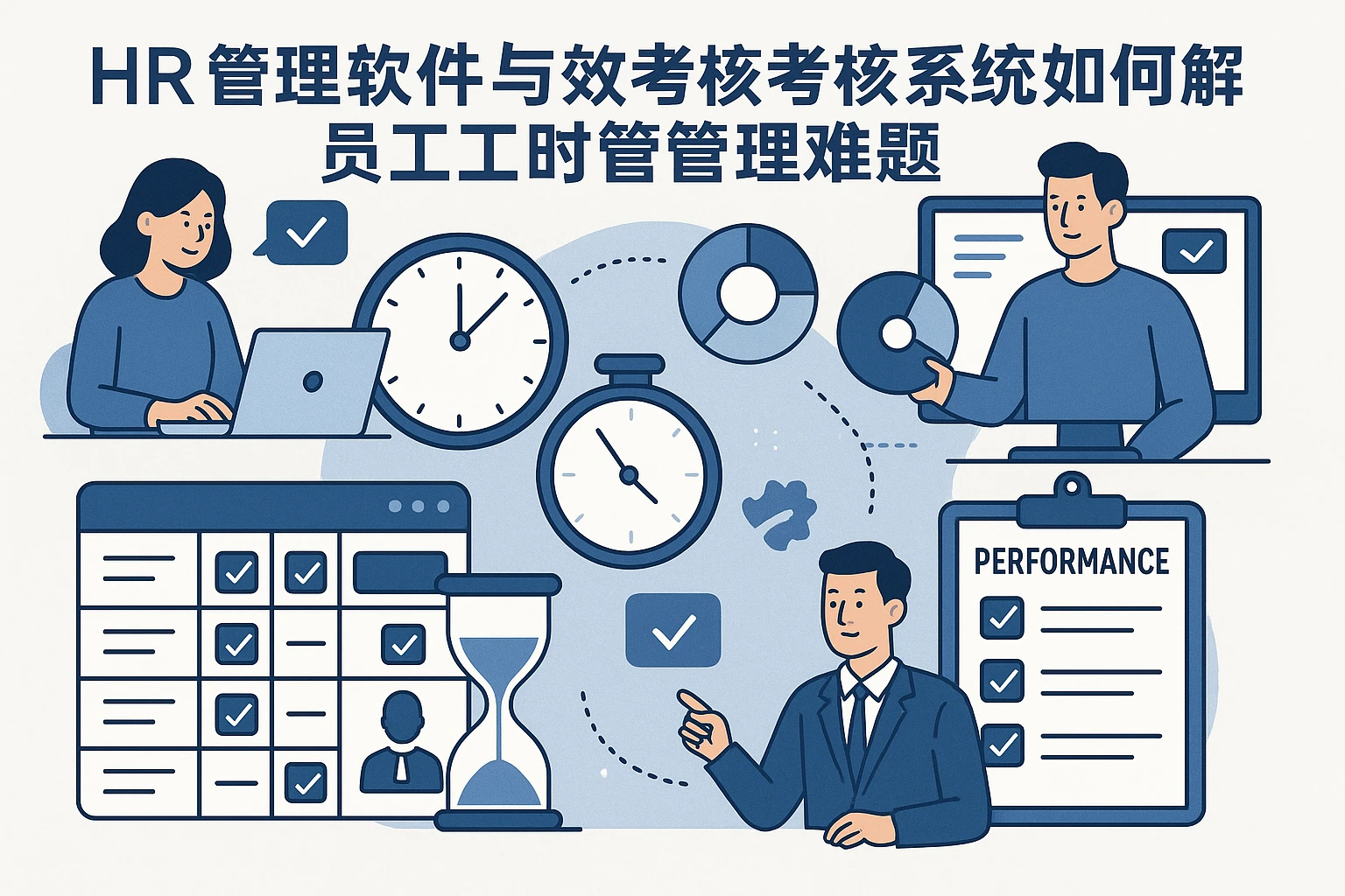 HR管理软件与绩效考核系统如何解决员工工时管理难题