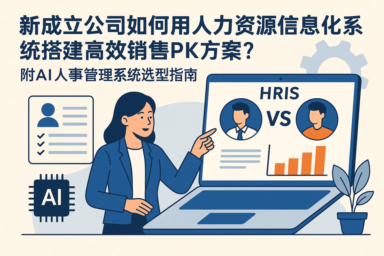 新成立公司如何用人力资源信息化系统搭建高效销售PK方案？附AI人事管理系统选型指南