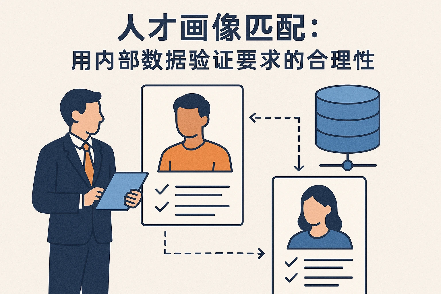 2. 人才画像匹配：用内部数据验证要求的合理性