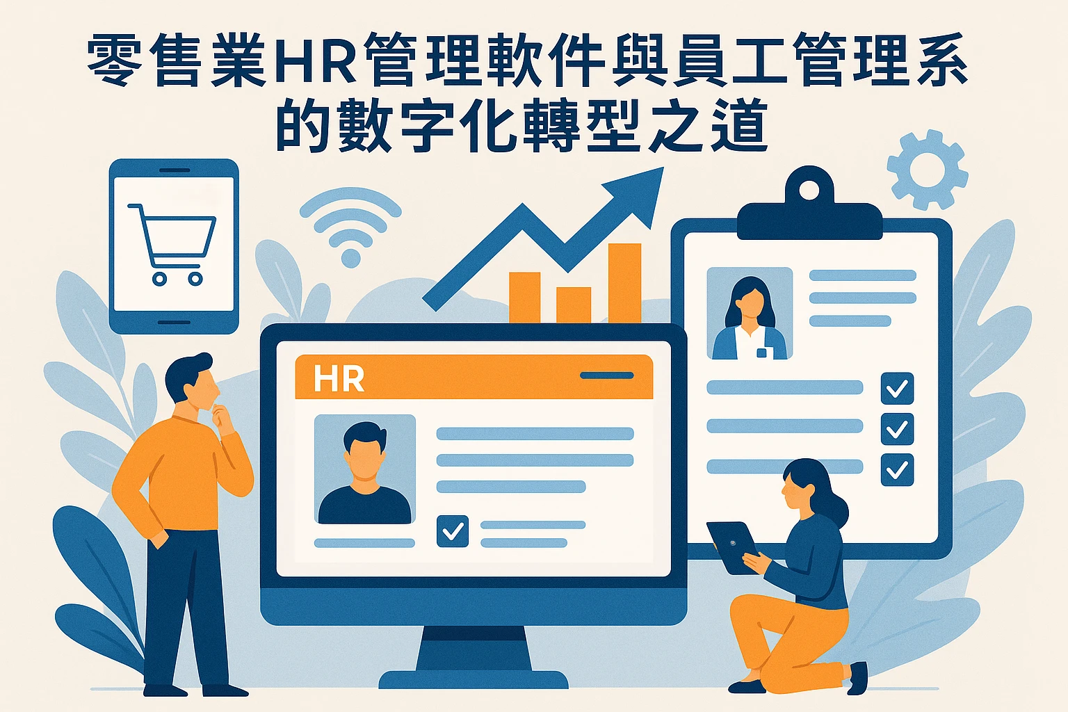 零售业HR管理软件与员工管理系统的数字化转型之道