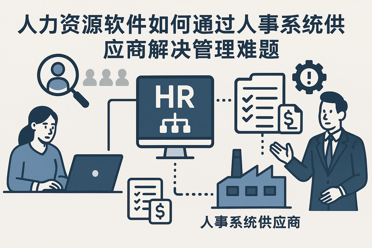 人力资源软件如何通过人事系统供应商解决管理难题