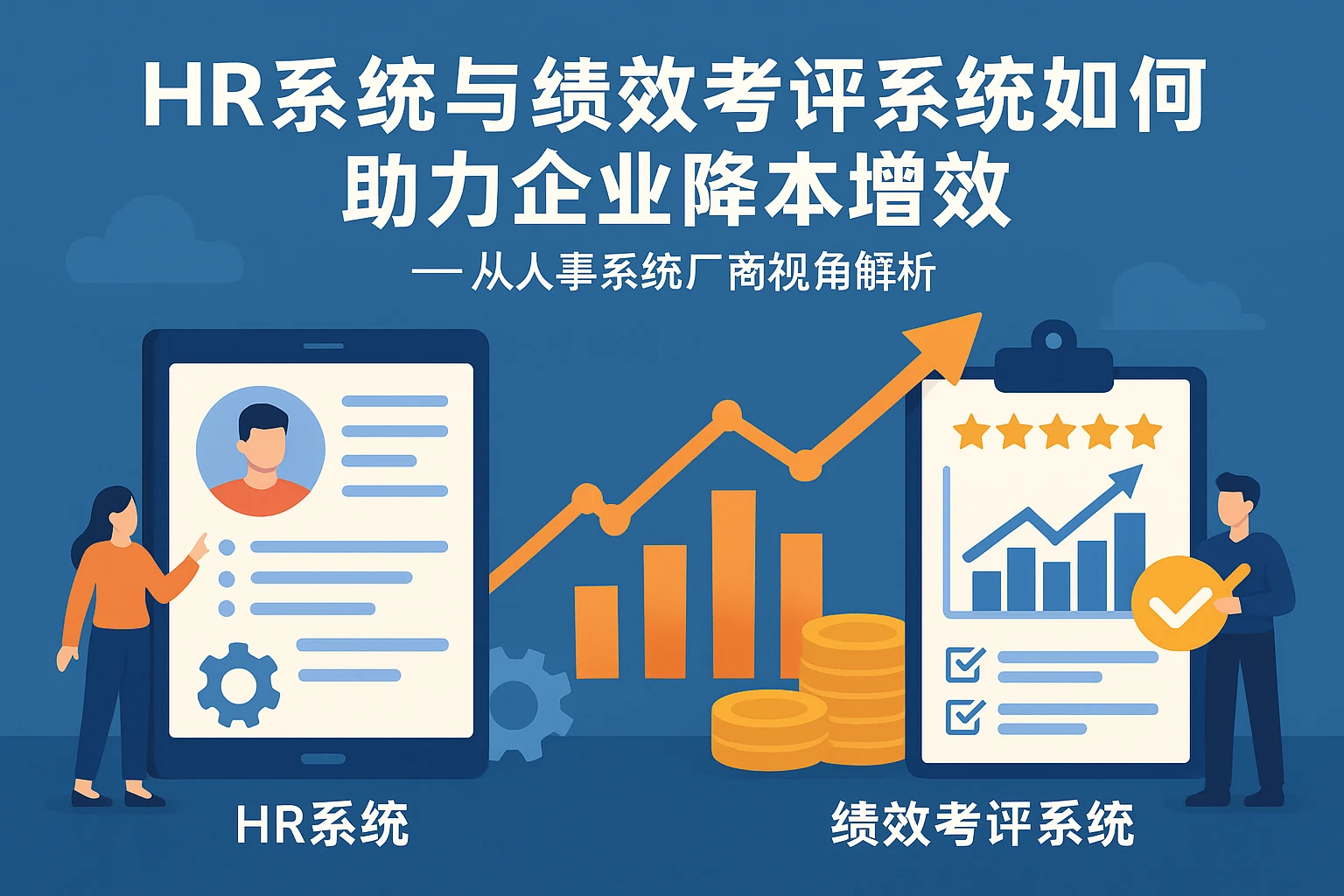 HR系统与绩效考评系统如何助力企业降本增效——从人事系统厂商视角解析