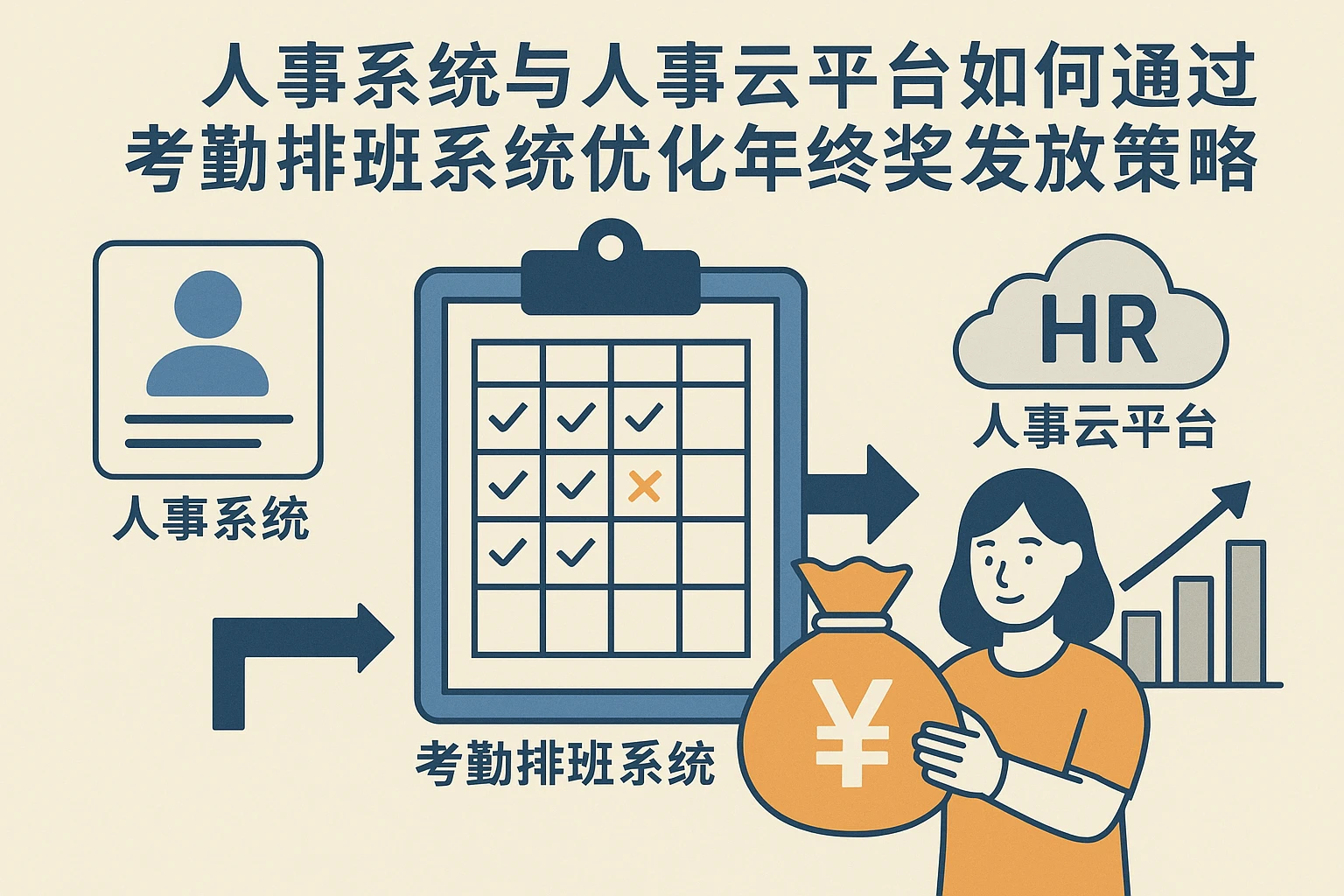 人事系统与人事云平台如何通过考勤排班系统优化年终奖发放策略