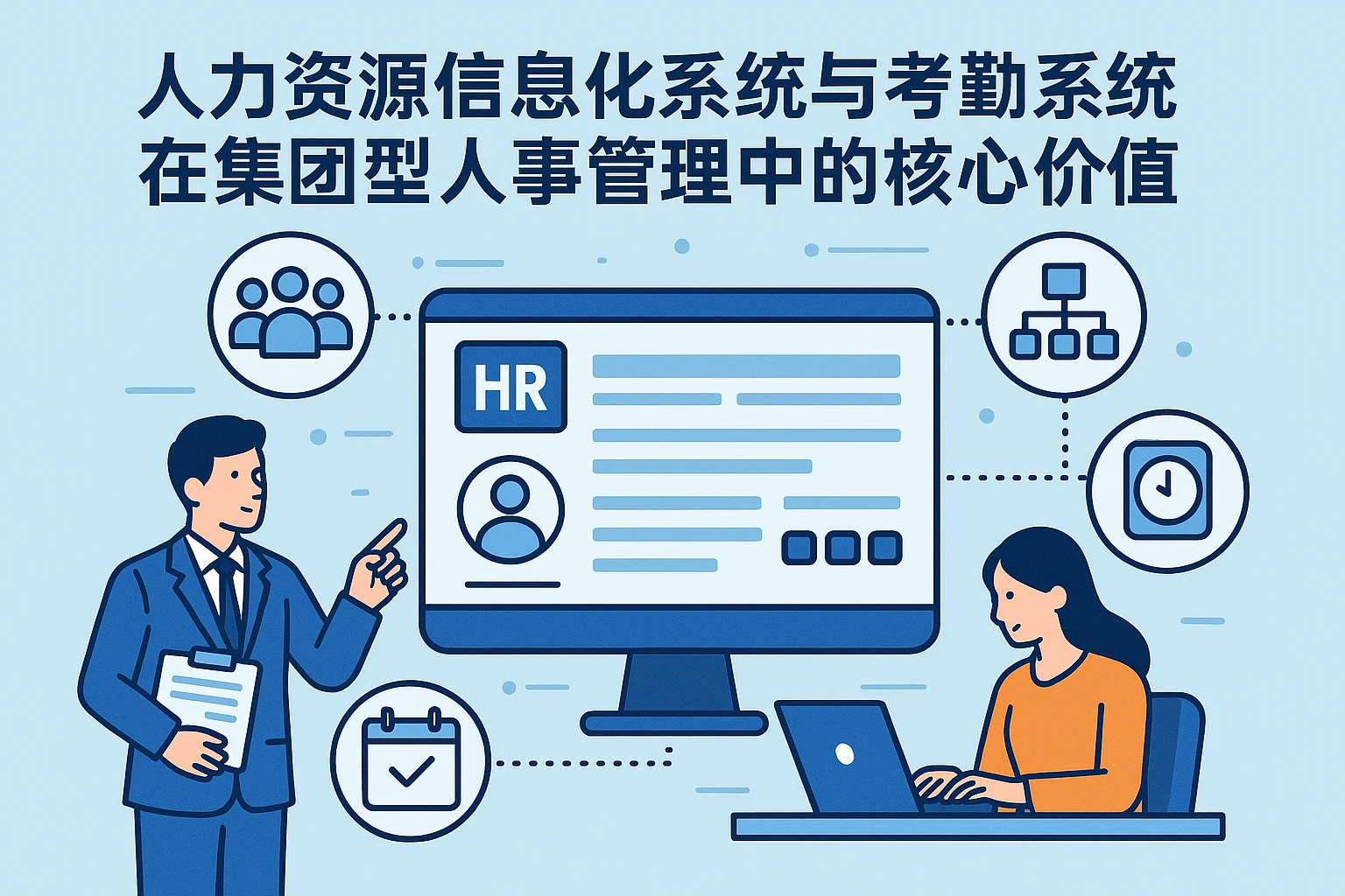 人力资源信息化系统与考勤系统在集团型人事管理中的核心价值