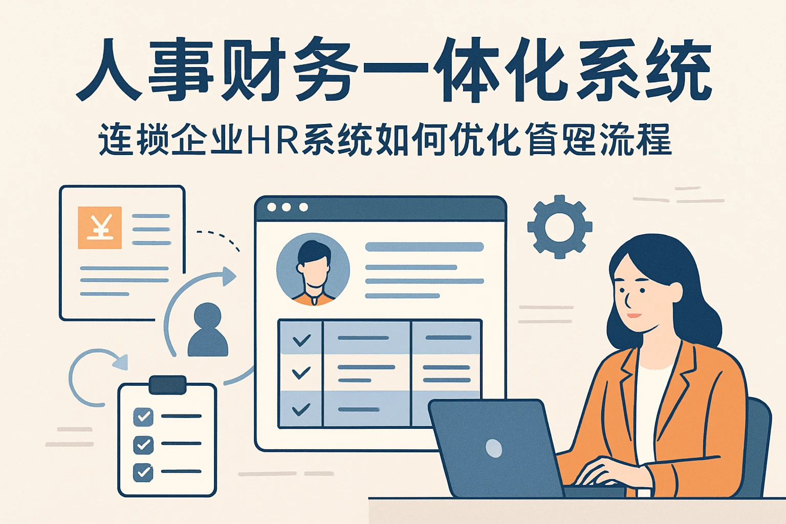 人事财务一体化系统：连锁企业HR系统如何优化管理流程