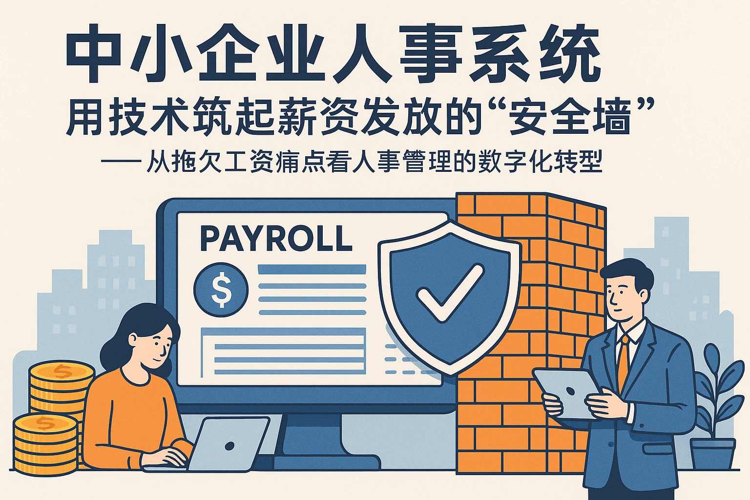 中小企业人事系统:用技术筑起薪资发放的“安全墙”——从拖欠工资痛点看人事管理的数字化转型