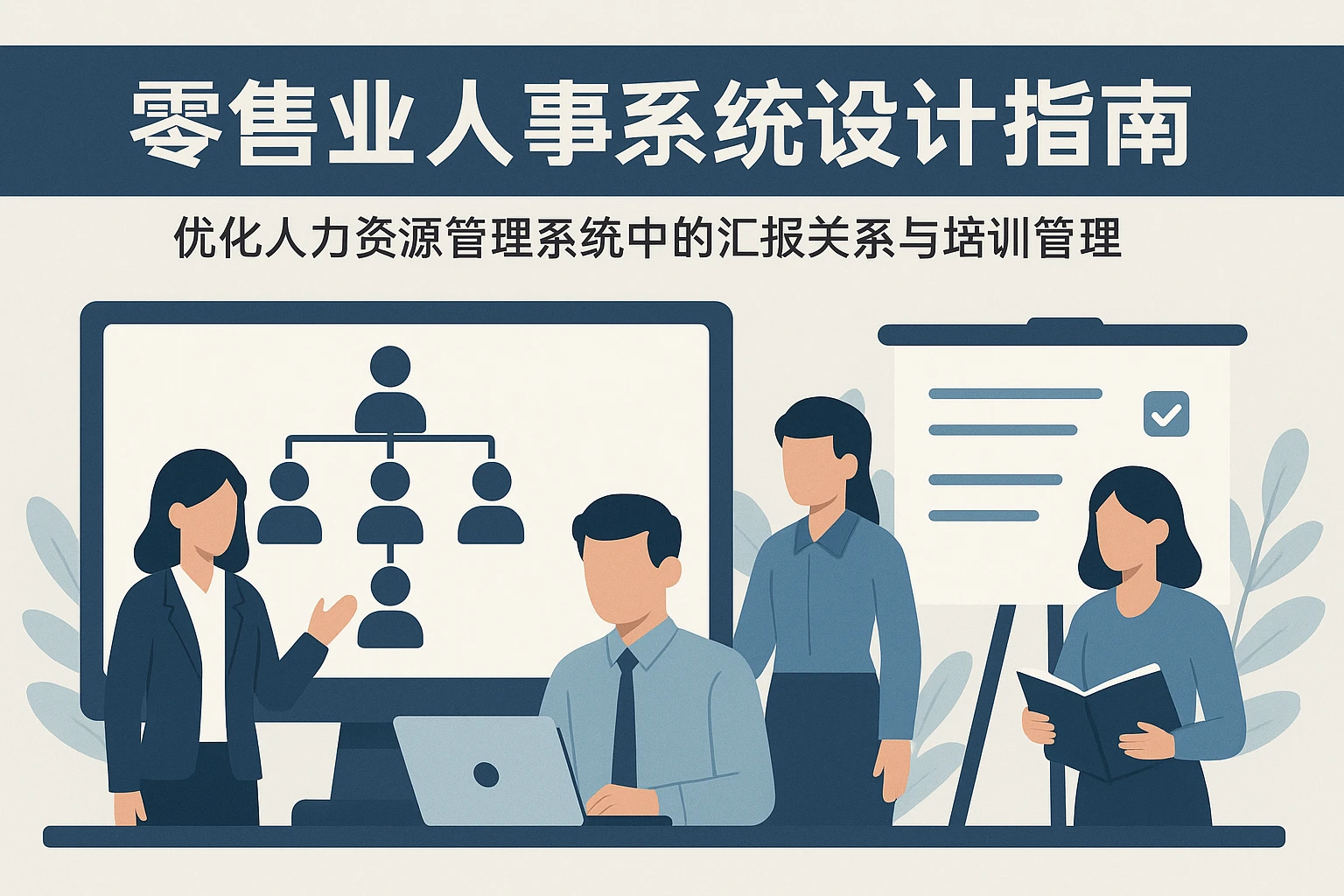 零售业人事系统设计指南：优化人力资源管理系统中的汇报关系与培训管理系统