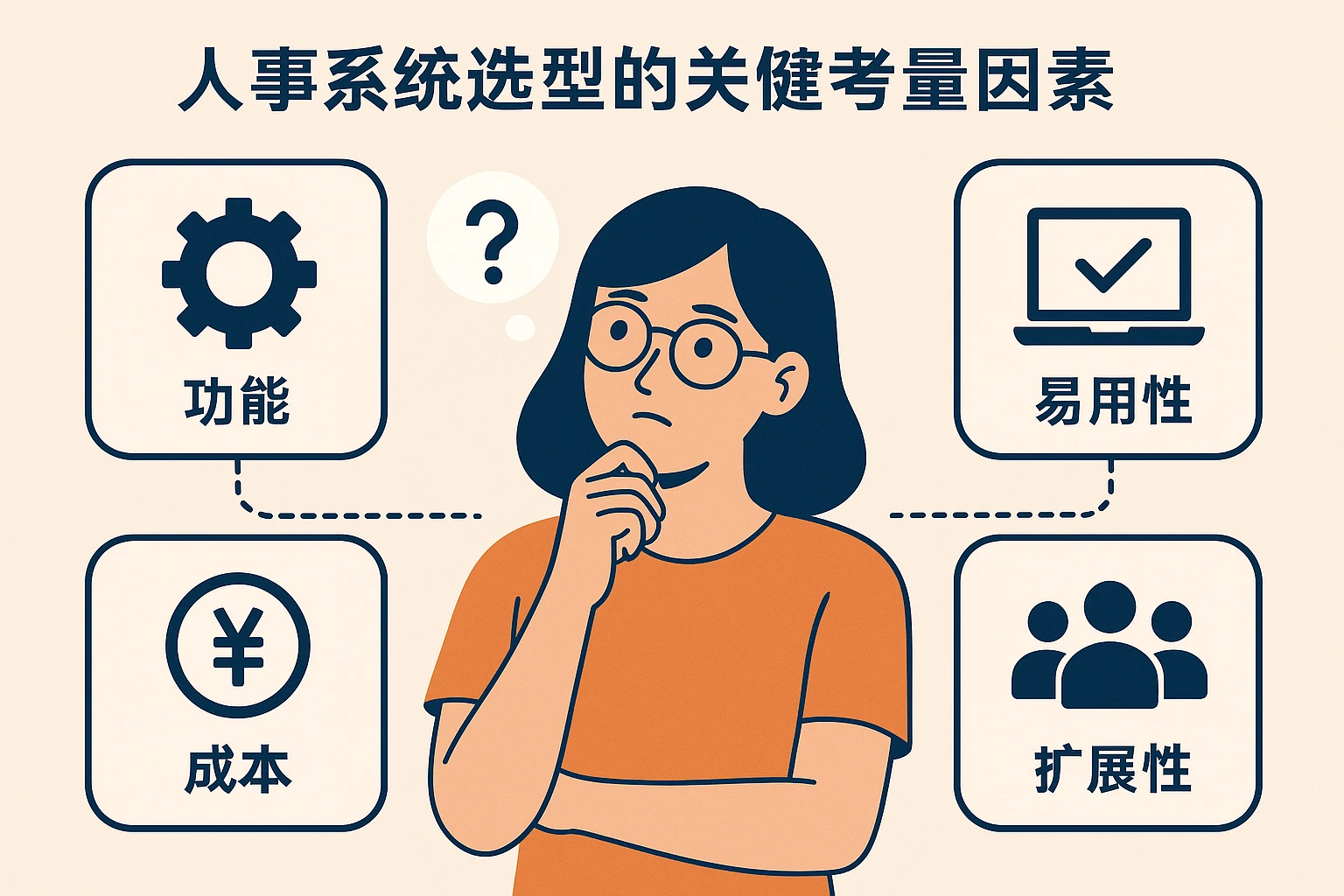 人事系统选型的关键考量因素