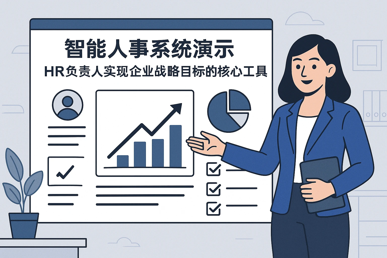 智能人事系统演示：HR负责人实现企业战略目标的核心工具