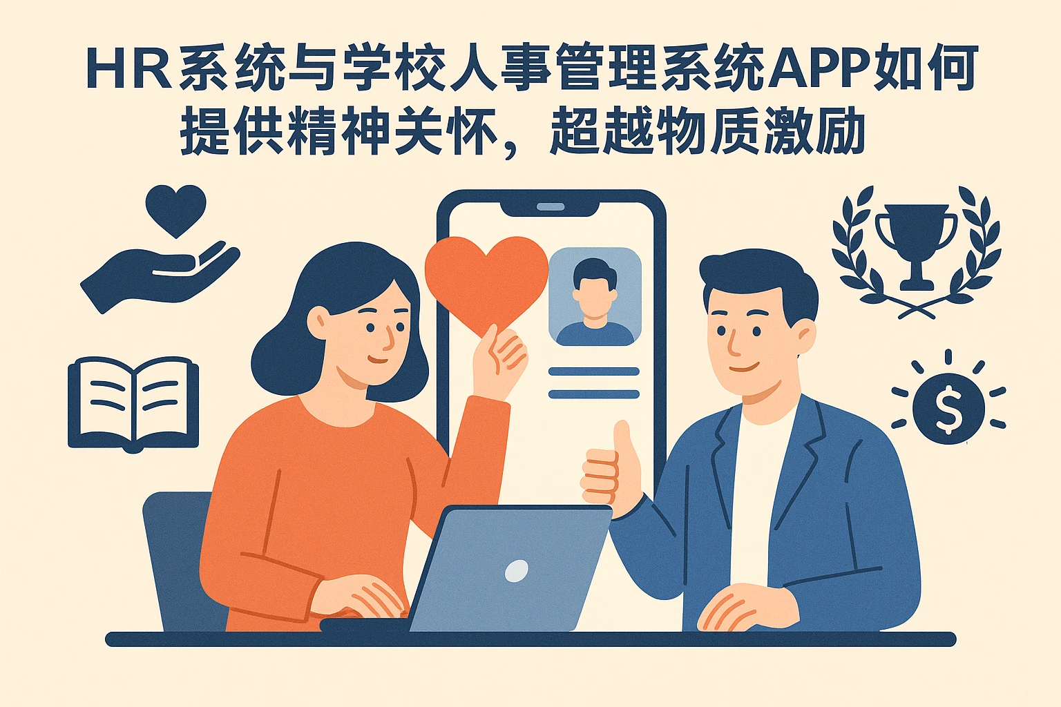 HR系统与学校人事管理系统APP如何提供精神关怀,超越物质激励