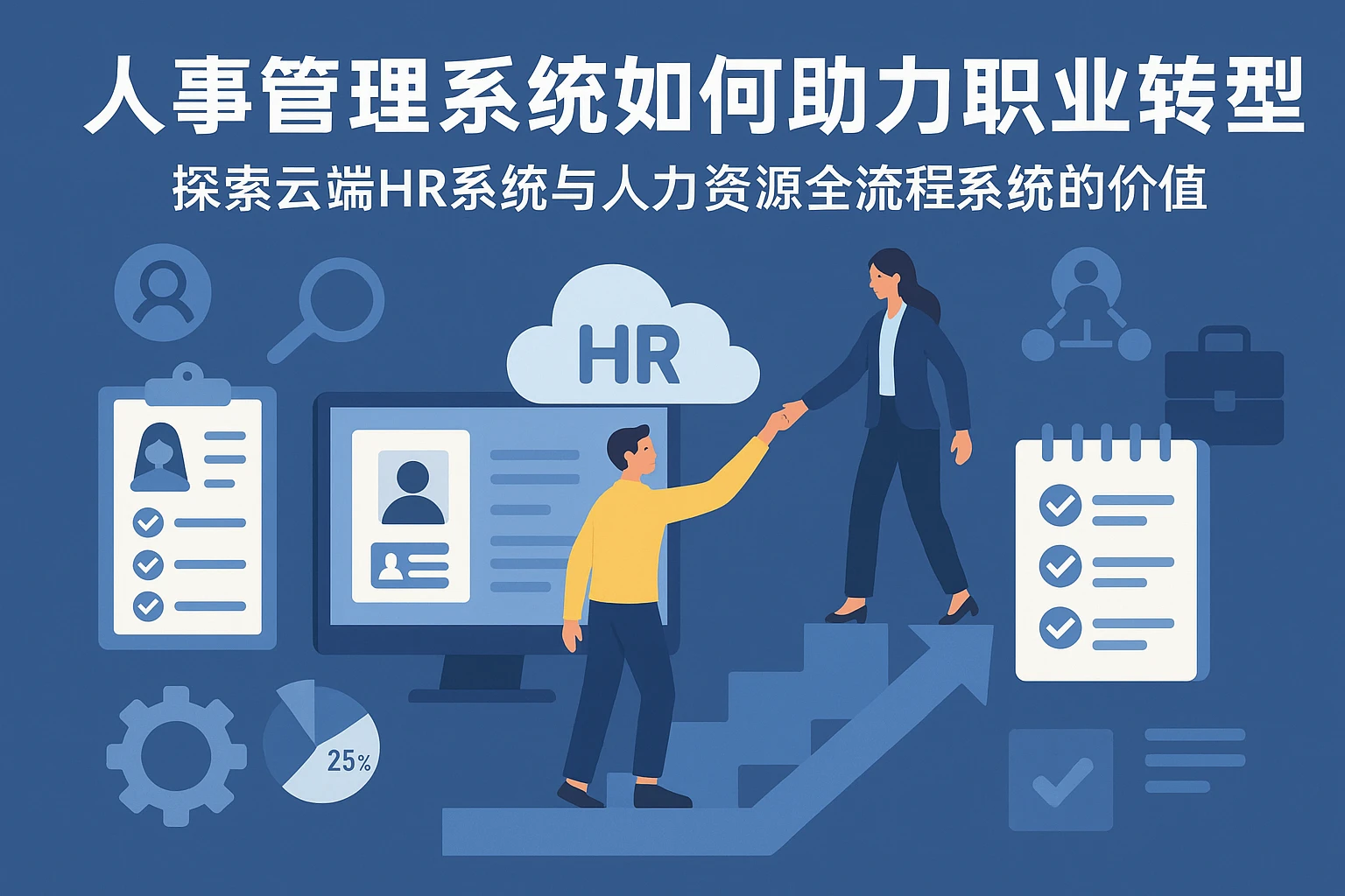 人事管理系统如何助力职业转型：探索云端HR系统与人力资源全流程系统的价值