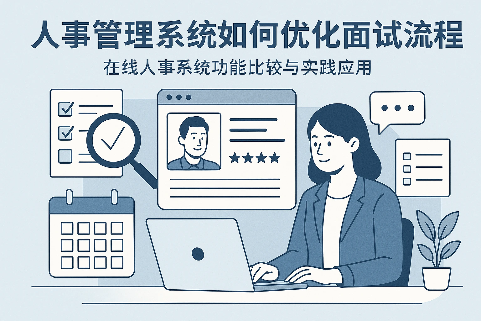 人事管理系统如何优化面试流程：在线人事系统功能比较与实践应用