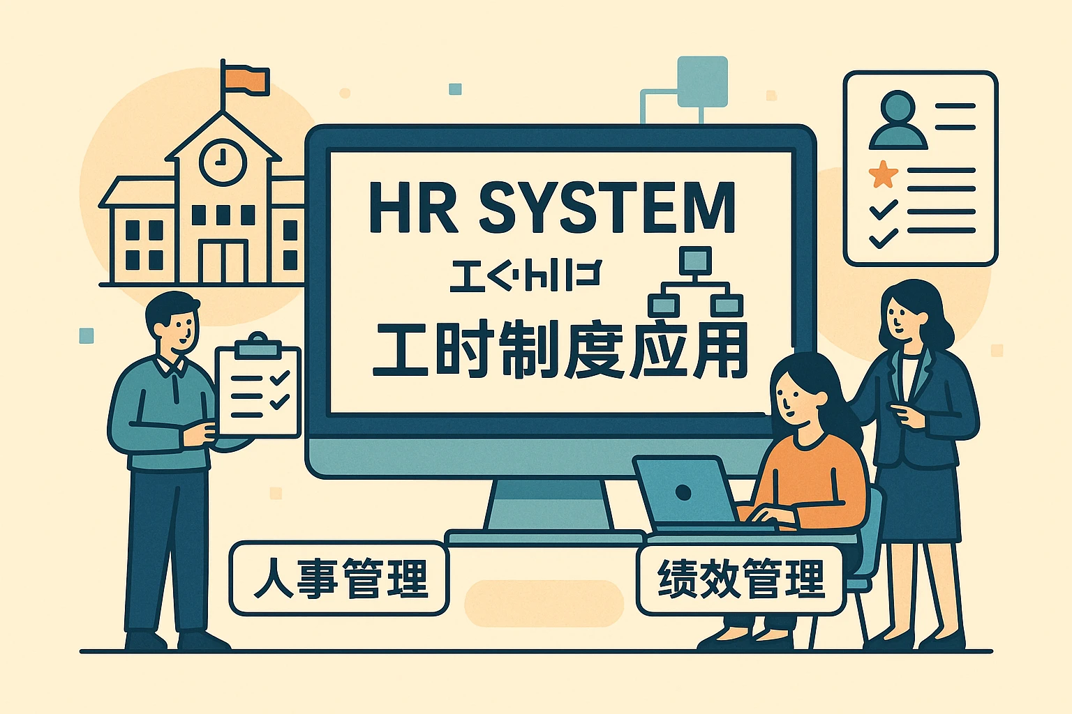 人力资源系统在学校人事管理与绩效管理中的工时制度应用