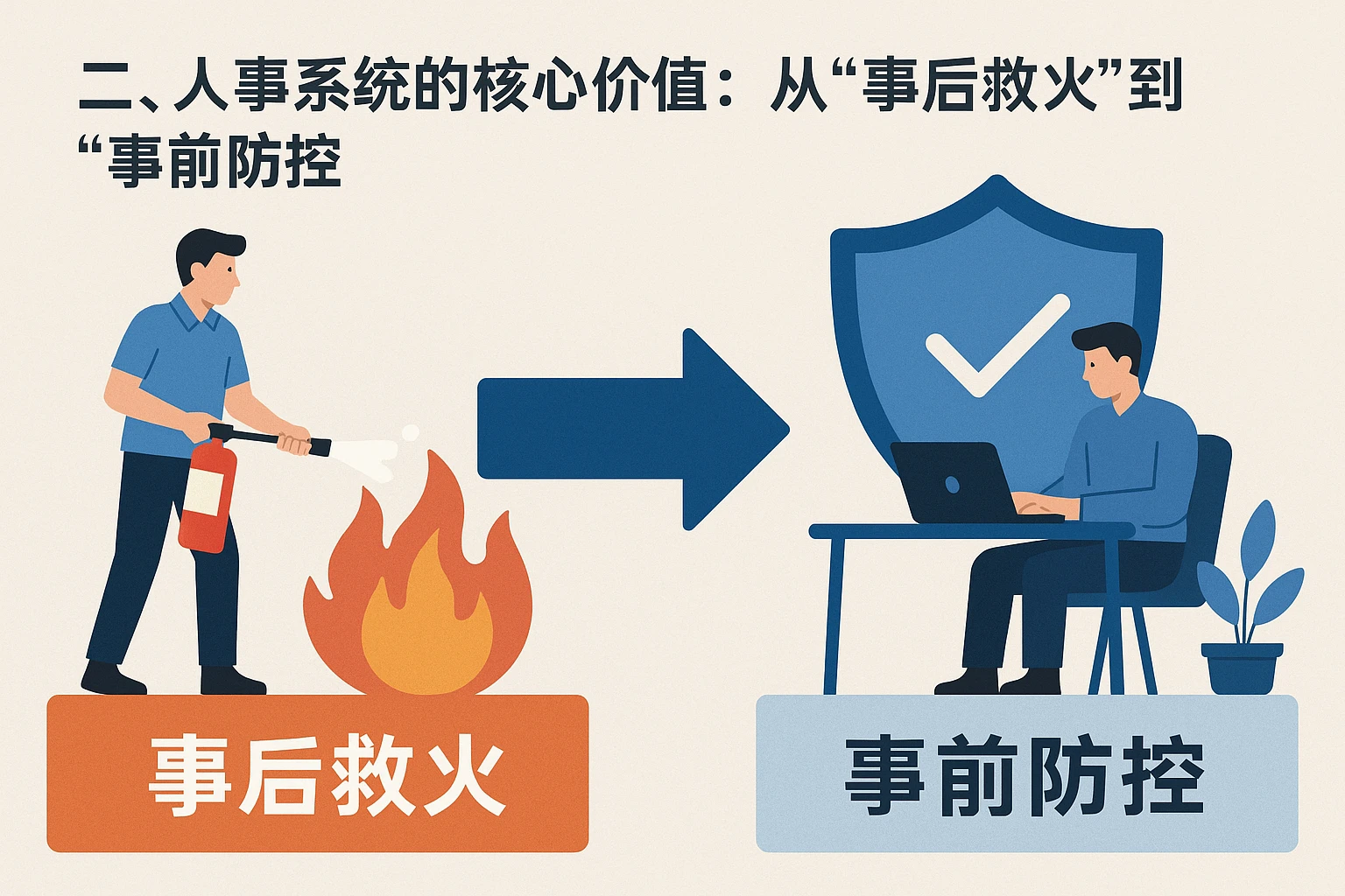 二、人事系统的核心价值：从“事后救火”到“事前防控”