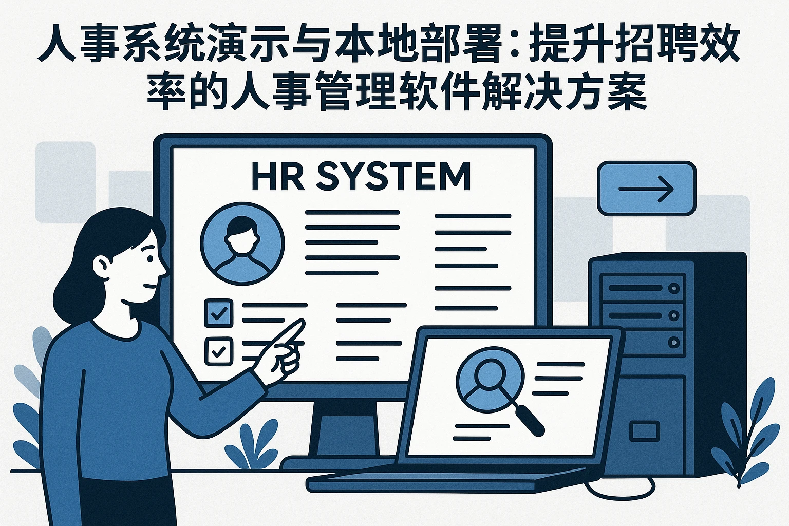 人事系统演示与本地部署：提升招聘效率的人事管理软件解决方案