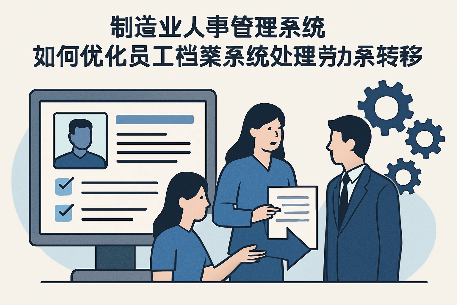 制造业人事管理系统如何优化员工档案系统处理劳动关系转移