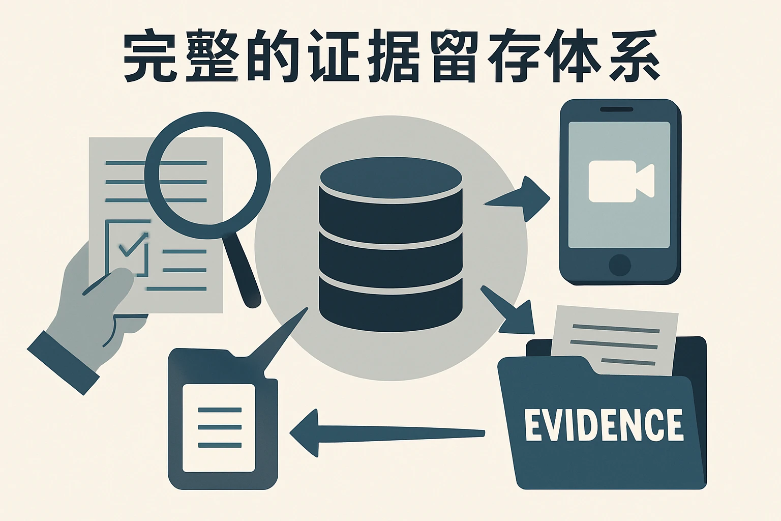 完整的证据留存体系