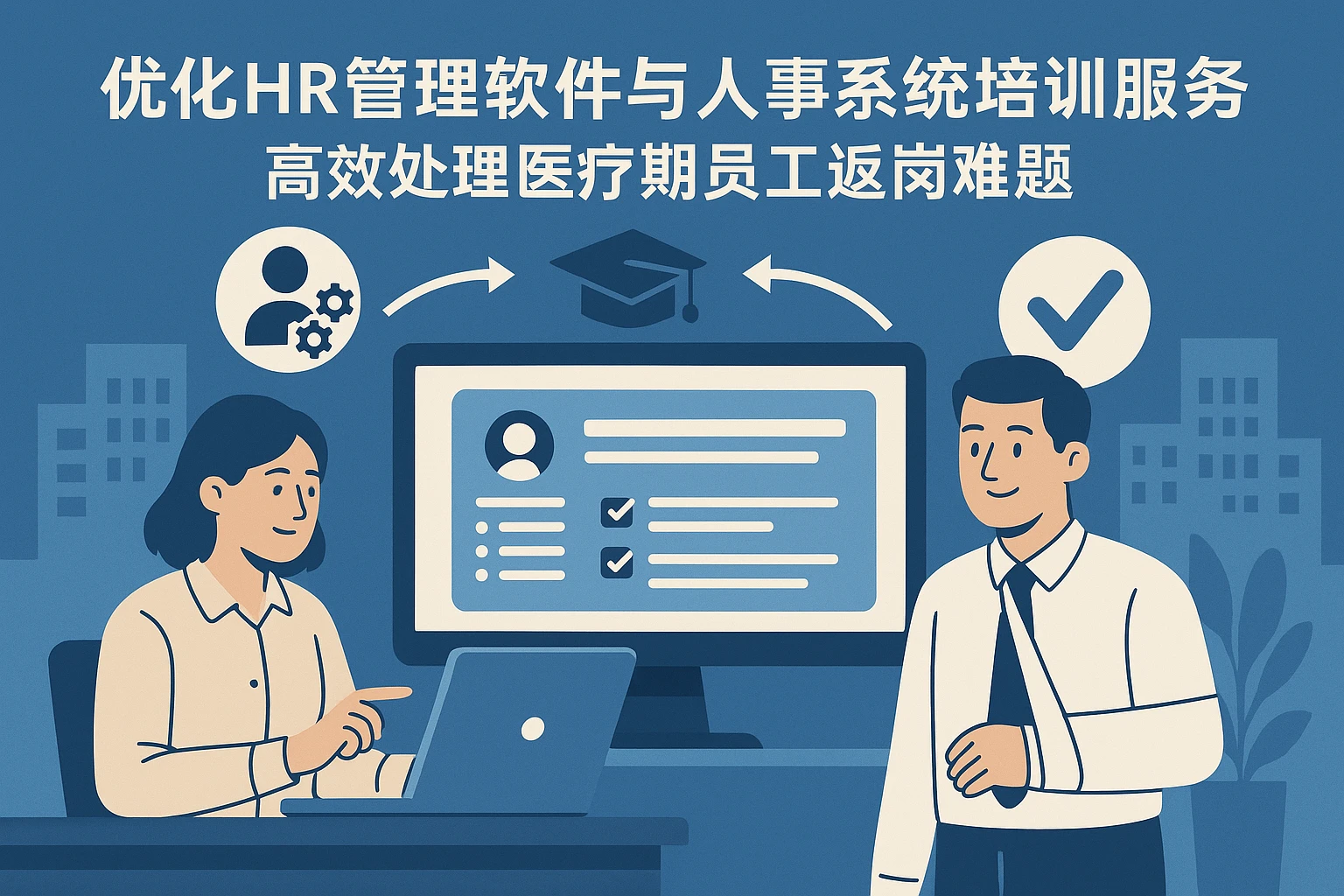 优化HR管理软件与人事系统培训服务，高效处理医疗期员工返岗难题