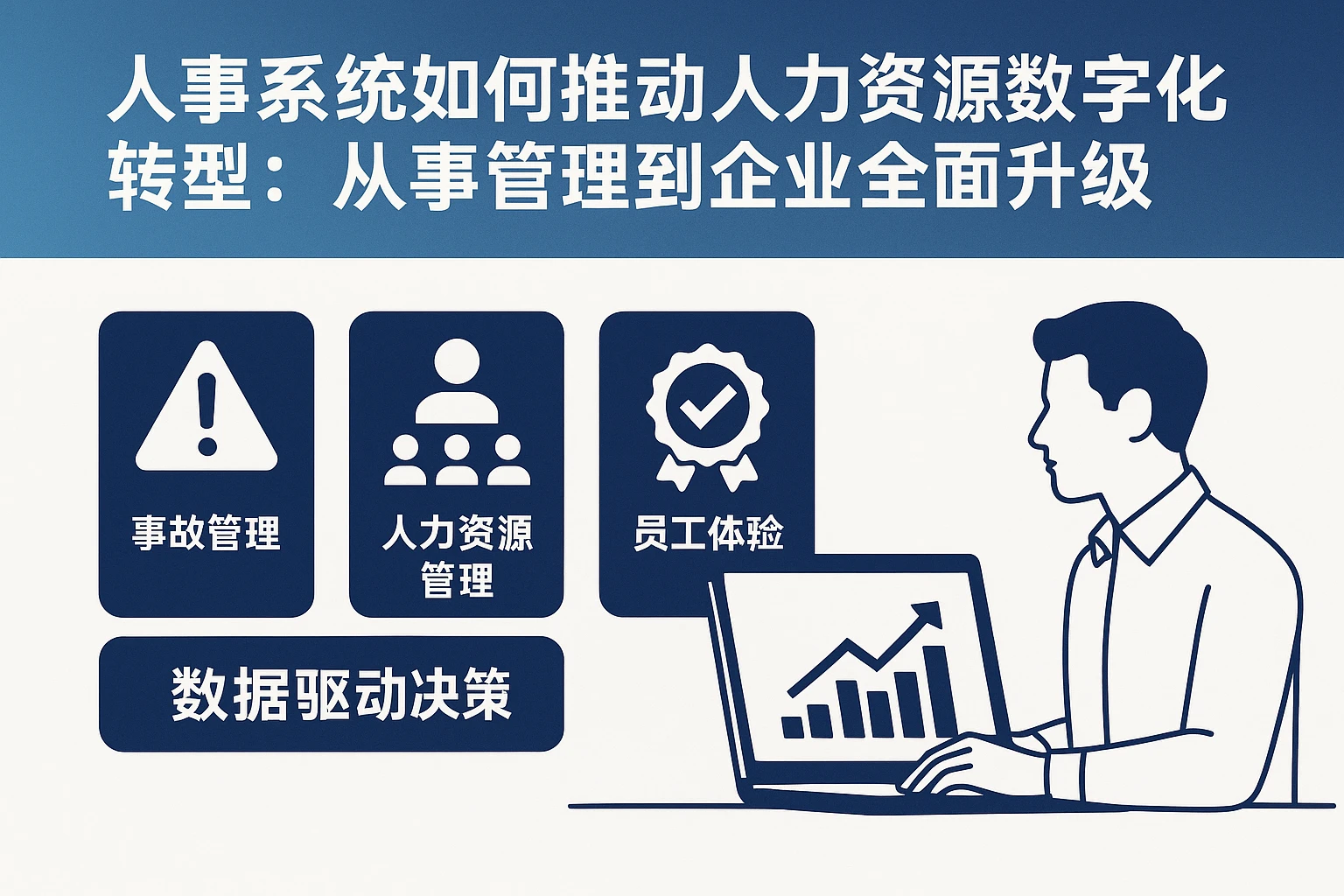 人事系统如何推动人力资源数字化转型：从事故管理到企业全面升级