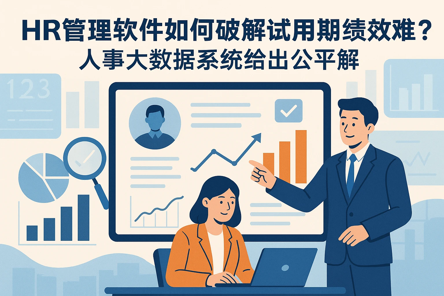 HR管理软件如何破解试用期绩效难题？人事大数据系统给出公平解