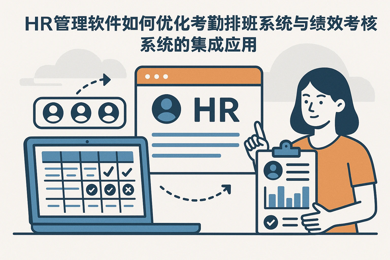 HR管理软件如何优化考勤排班系统与绩效考核系统的集成应用