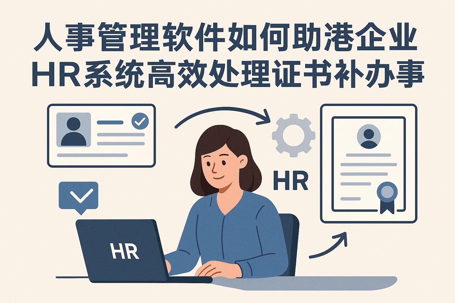 人事管理软件如何助力连锁企业HR系统高效处理证书补办事宜