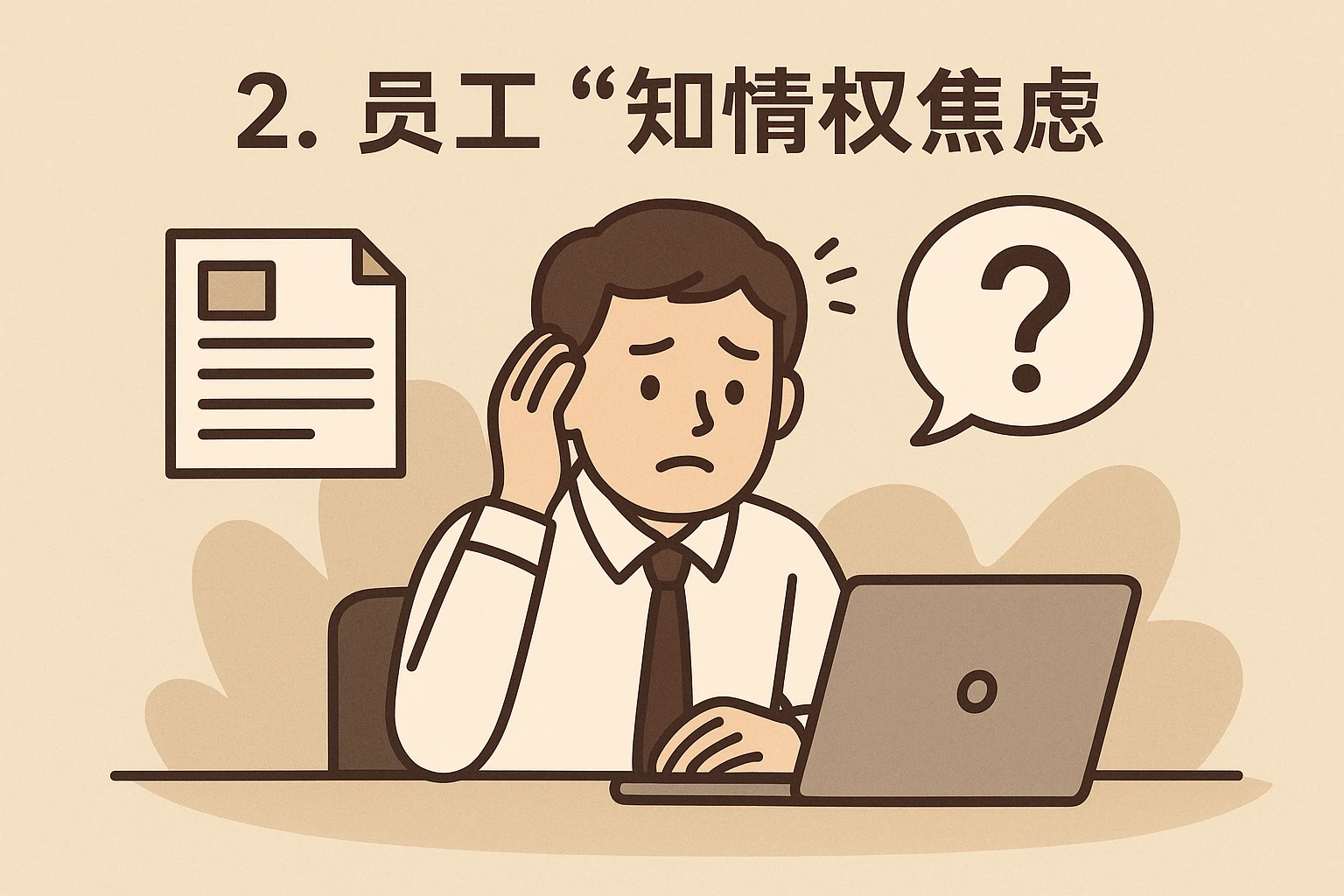 2. 员工的“知情权焦虑”